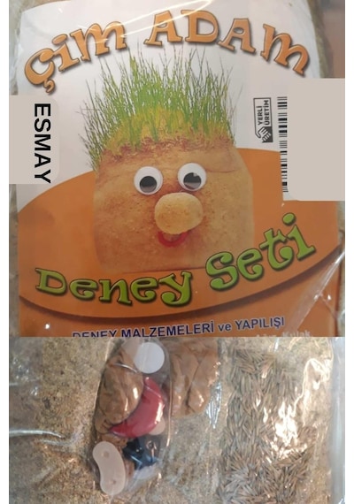 Esmay Çim Adam Deney Seti 10 Adet Gnsrkfaz2624