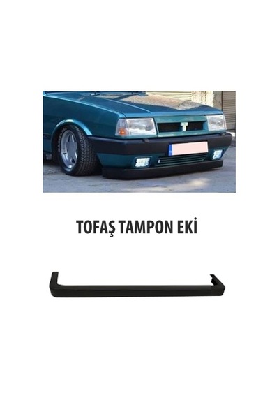 Tofaş Slx Uyumlu Takoz Esnek Karlık  Siyah Ön Tampon Eki