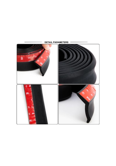 Samurai Ez Lip Ön Lip Kauçuk Esnek Yumuşak 3M Yapışkanlı Ek 2.5 M N11.12417