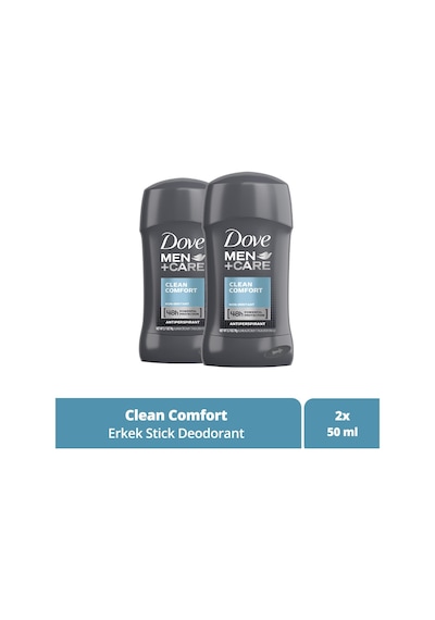 Dove Men Clean Comfort Erkek Stick Deodorant 2 x 50 ML