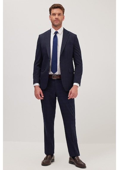 Tudors Erkek Slim Fit Mono Yaka Likralı Esnek Kumaş Lacivert Takım Elbise-41315 Lacivert Tudors Erkek Slim Fit Mono Yaka Likralı Esnek Kumaş Lacivert Takım Elbise-41315 Lacivert