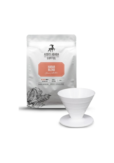 Addıs Ababa Harar Blend Kahve Ve V60 Dripper
