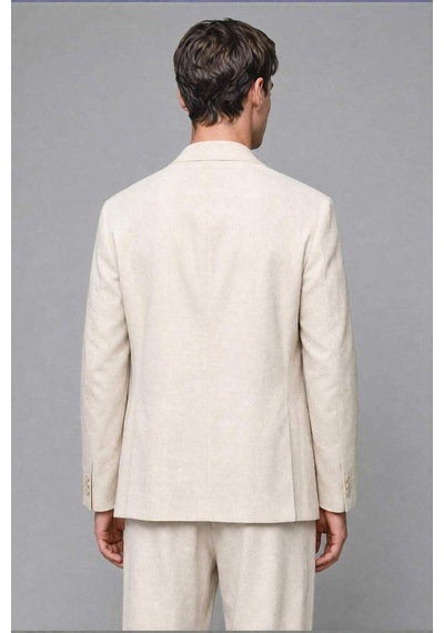 Defacto Oversıze Tencel Ecru Blazer Ceket H7042ax26smer91 Ekru-er91