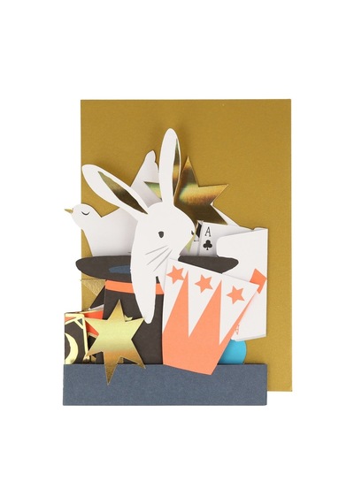 Meri Meri - Magic Concertina Card - Sihir Tebrik Kartı