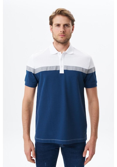 AR-MA Arma Erkek Regular Fit Basic % 100 Pamuk Pike Polo Yaka Tişört Y29374354702 Beyaz