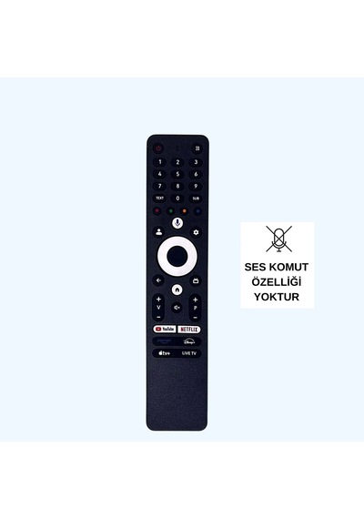 Thomson Ses Komutsuz Apple Uyumlutv Tuşlu Led Tv Kumanda
