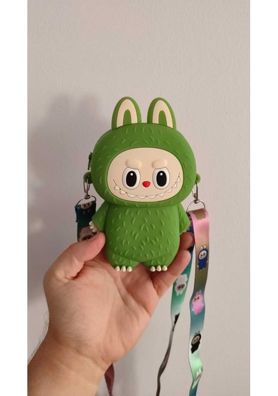 Labubu Çok Şık Çanta Boyutu:15 Cm Çok Renkli