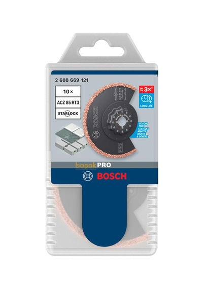 Bosch Pro Acz 85 Rt3 10'lu Starlock Derz Bıçağı 2608669121
