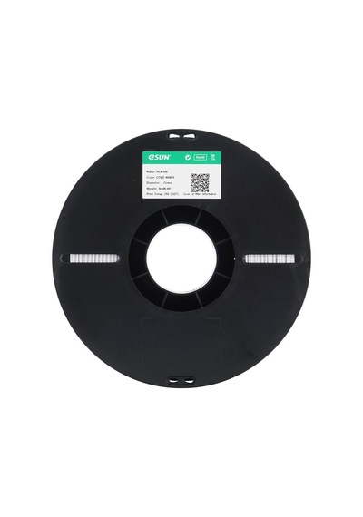 Esun Pla+hs Soğuk Beyaz 1.75mm Filament, Yüksek Hızlı Baskıya Uygun Yapısı, Parlak Beyaz Tonu Ve Güç