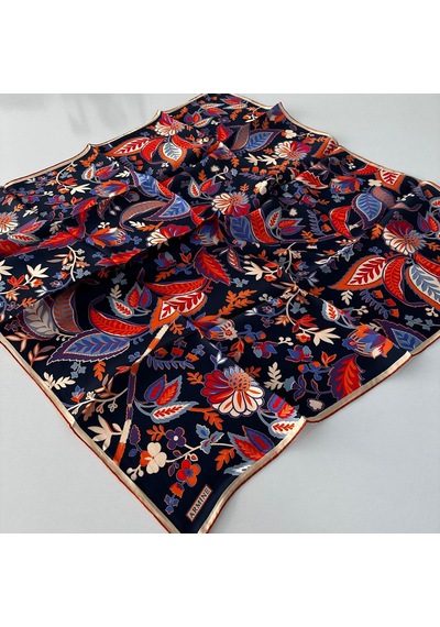 Armine Sura Saf İpek Eşarp 24-25 Sonbahar Kış Sezonu Pkt2003-30013 Çok Renkli