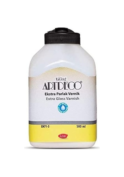Artdeco Su Bazlı 500ml Vernik Extra Parlak / 073l-04