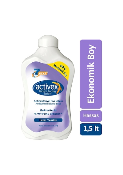 Actıvex Sivi Sabun Hassas İyi 1.5lt
