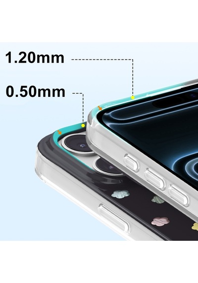 İphone 18 Pro Max Uyumlu Kılıf M-safe Şarj Özellikli Zore Paris Axen Sert Pc Kapak Siyah