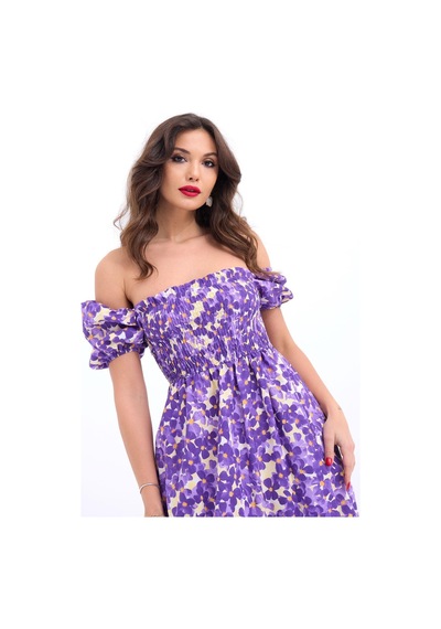 Etiler Collection 5525 Elbise-dubai Altın
