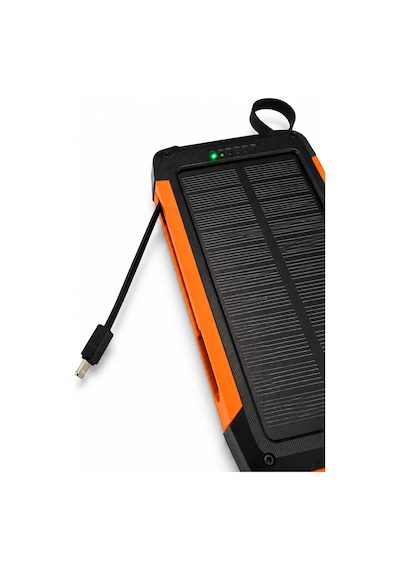 3'ü 1 Arada Solar Powerbank Turuncu