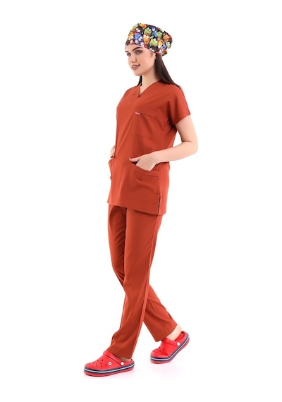 Bflex Soft Yarasa Kol Takım - 6426 Kiremit-7071
