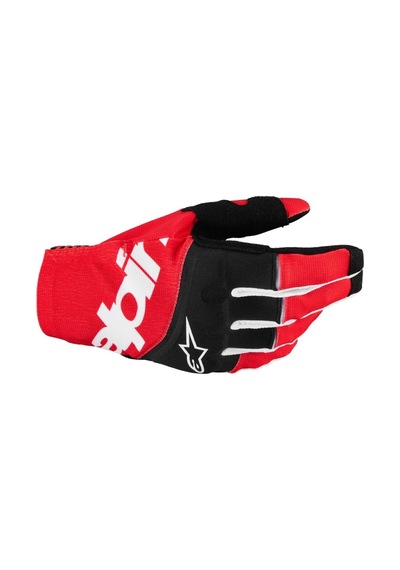 Alpinestars Techstar Off-road Eldiveni Kırmızı Siyah