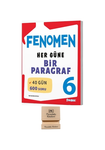 Fenomen 6. Sınıf Her Güne Bir Paragraf Soru Bankası Ve Telefon Standı