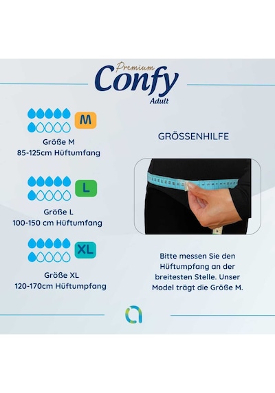 Confy Adult Yetişkin Bezi Medium 30 Adet X 2 Paket