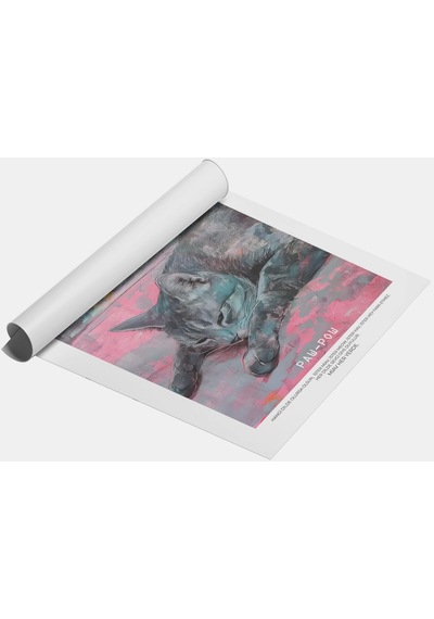 Paw-pow No:14 Art Print