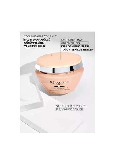 Curl Manifesto Masque Beurre Haute Nutrition For Curly And Uncontrollable Hair Mask 200 Ml