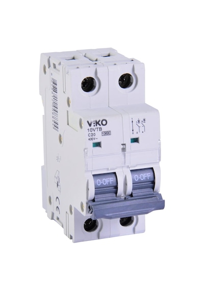 10vtb-2c20 Otomatik Sigorta 10ka C Tipi 2 Kutup 20a