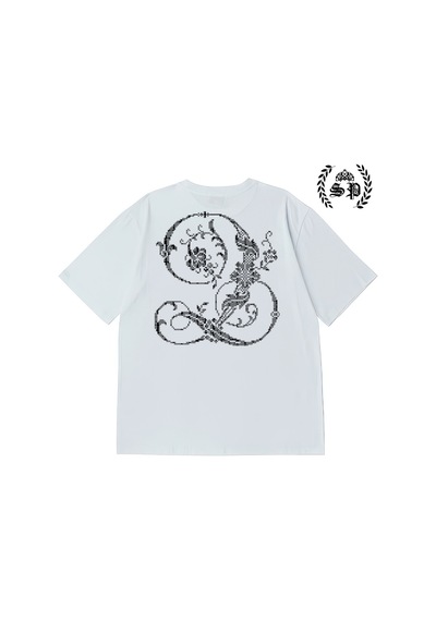 Startmore Supertee Şekilli Y2k Vintage Tee Tshirt Beyaz