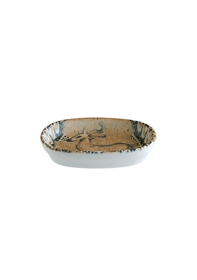 Gazelle Hygge 10cm 4 Adet Porselen Oval Kase Seti