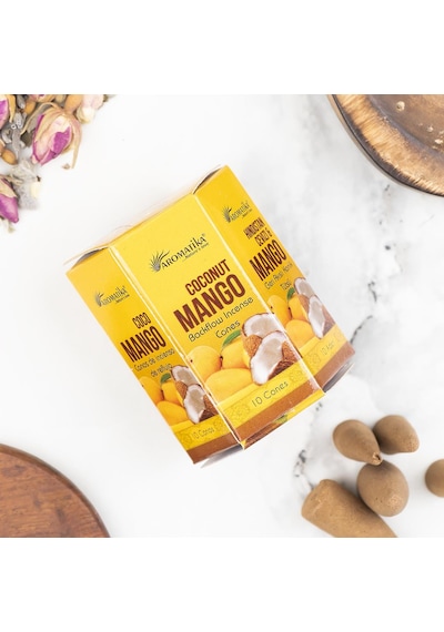 Aromatika Mango & Hindistan Cevizi Geri Akışlı Şelale Tütsü