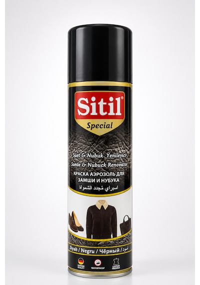 Sitil Süet Ve Nubuk Yenileyici Sprey 250 Ml Siyah