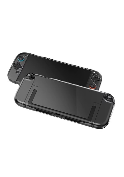 Teknoroket Nintendo Switch 2 Şok Emici Şeffaf Komple Kılıf