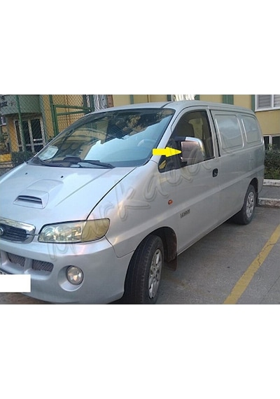 Markadan Hyundai Starex Krom Ayna Kapağı 1997-2007 2 Parça Abs Kr