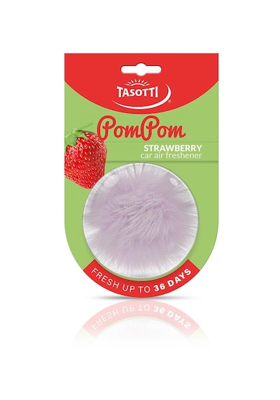 Tasotti Pom Pom (Strawberry) Çilek Esanslı Ayna Altı Asma Koku