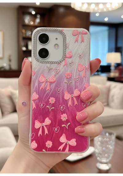 İphone 11 Kılıf Aynalı Desenli Figürlü Tasarım Silikon Kapak