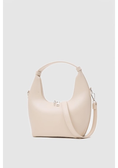 Shule Bags Docpe Bucket Çapraz Çanta Krem Krem