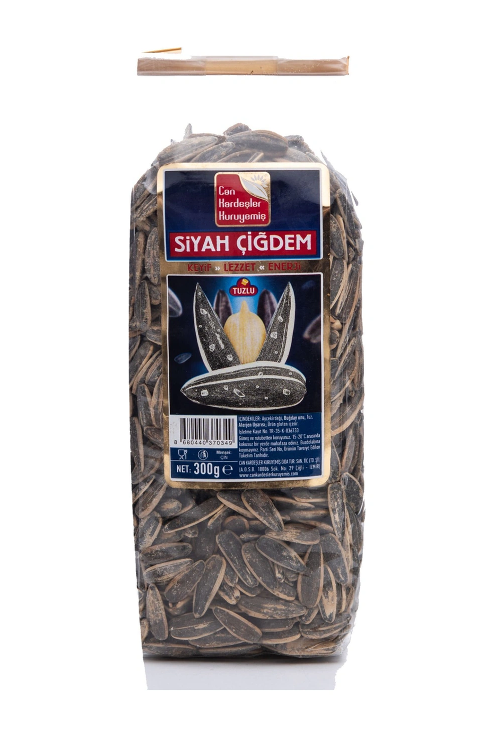 Siyah Tuzlu Çiğdem / Ay Çekirdeği 300 G