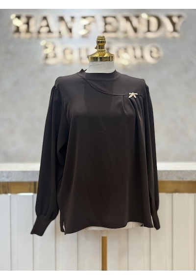 Ghisa Gh-4730t4466-k Kahve Renk Tunik Çok Renkli