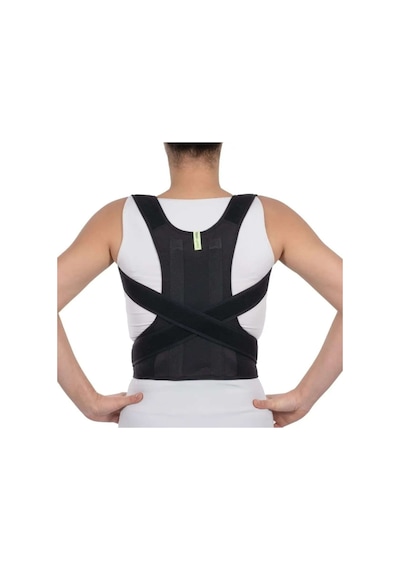Neopren Çelik Balenli Postureks Korse Standart Beden Cırt Ayarlı