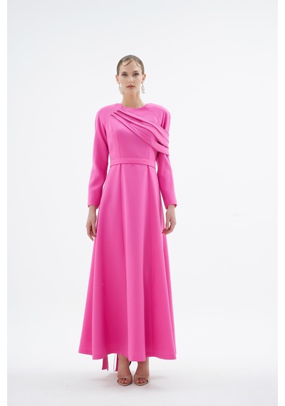 Senna Opıa Elbise Pembe Pembe
