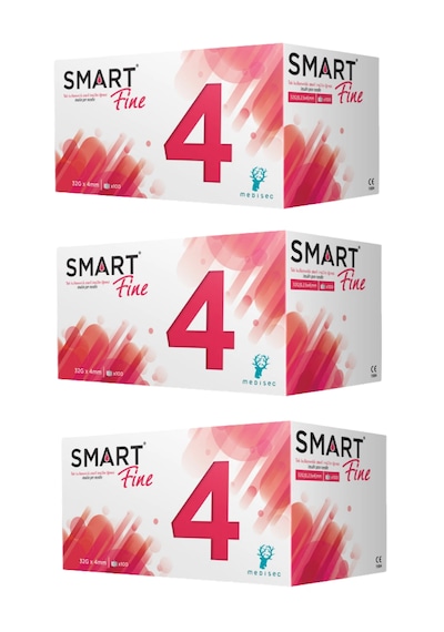 Smart Fine 4 Mm İnsülin İğne Ucu 3 Adet