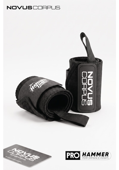 Ağırlık Bilekliği Wrist Wraps Crossfit Fitness Bilekliği Bilek Koruyucu Destek Bilekliği - 2 Adet - Siyah Desen
