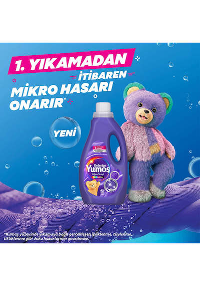 Yumoş Sıvı Deterjan 1500 Ml Tüm Renkler X2 Diğer