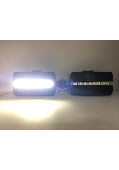 Tofaş Uyumlu Şahin Kartal Doğan Slx Gündüz Ledli Sis Lambası 8 Led 2 Ad