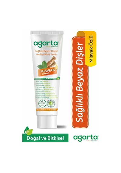 Diş Macunu 100ml & Misvak Özlü Doğal Diş Macunu