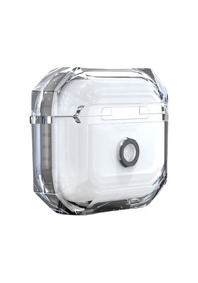 Piili Apple Uyumlu Airpods 3. Nesil Fit Kayış Kılıf Apple Uyumlu Airpods Kılıfı Siyah