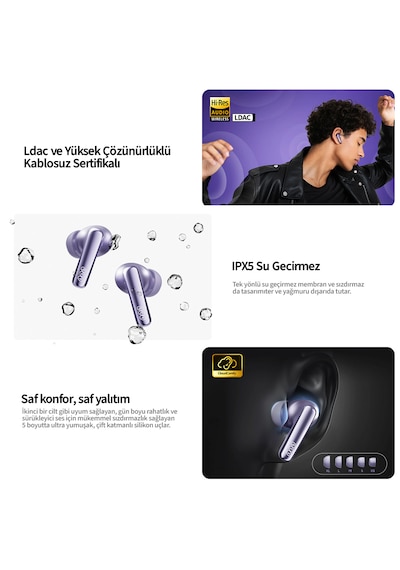 Qcy Melobuds N70 Bluetooth 6.0 Kulak İçi Kulaklık