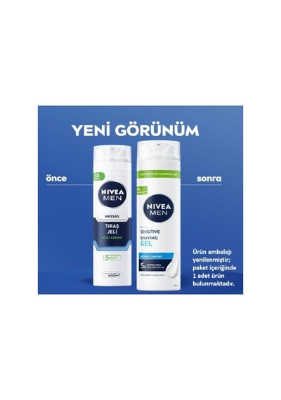 Hassas Ciltlere Özel Tıraş Jeli 200 Ml