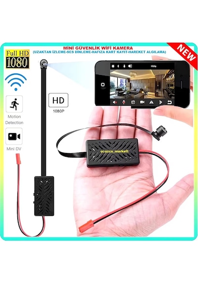 Mini Güvenlik Wifi Kamera Uzaktan İzleme-ses Dinleme-hafıza Kart Mini Güvenlik Wifi Kamera Uzaktan İzleme-ses Dinleme-hafıza Kart