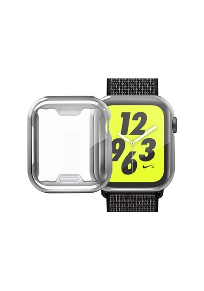 Ally Apple İWatch Uyumlu 40mm 360 Koruma Ultra Slim Silikon Kılıf- 5775