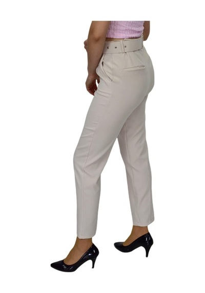 Kadın Kemerli Bilek Pantolon Bgl-st03690 001